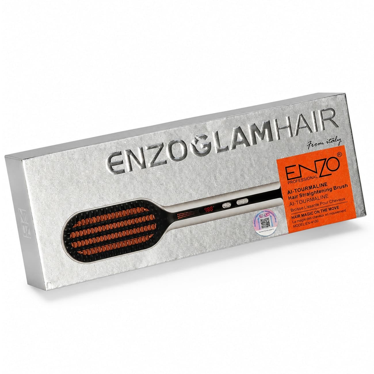 برس حرارتی انزو Enzo مدل EN-4100 با سری Glam Hair — تصویر ۶