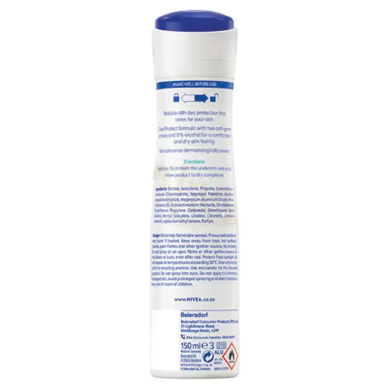 اسپری زنانه نیوا Dry Fresh حجم 150 میل — تصویر ۳