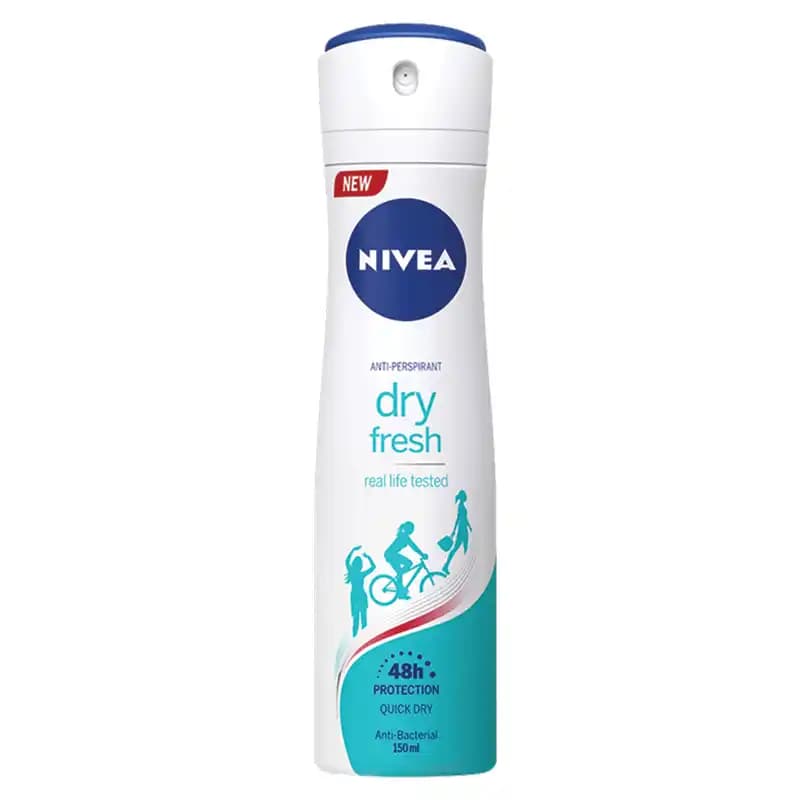 اسپری زنانه نیوا Dry Fresh حجم 150 میل
