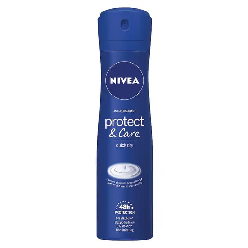 اسپری زنانه نیوا Protect & Care حجم 150 میل