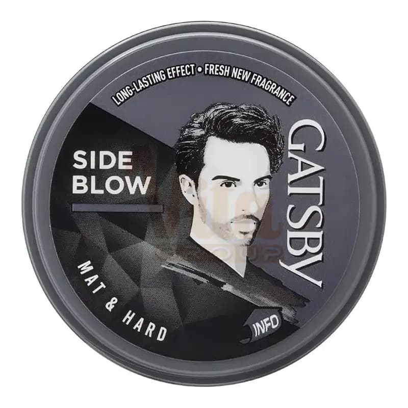 واکس مو گتسبی طوسی مات Side Blow وزن 75 گرم — تصویر ۶