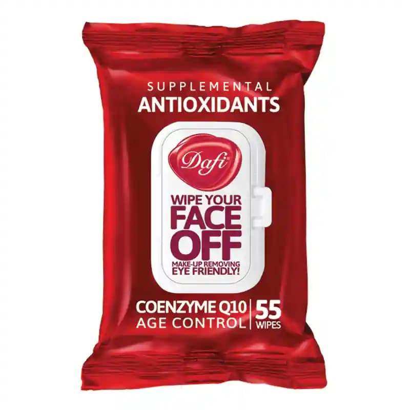 دستمال مرطوب Face Off Anitoxidants دافی بسته 55 عددی — تصویر ۲