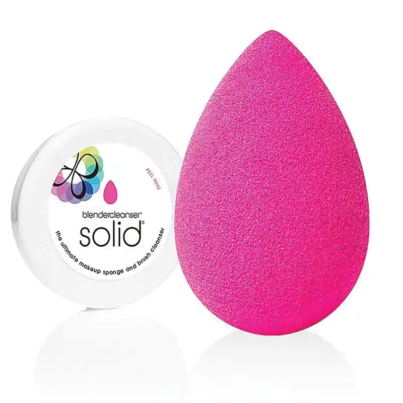 پد آرایش اسفنجی بیوتی بلندر با صابون Beauty Blender — تصویر ۳