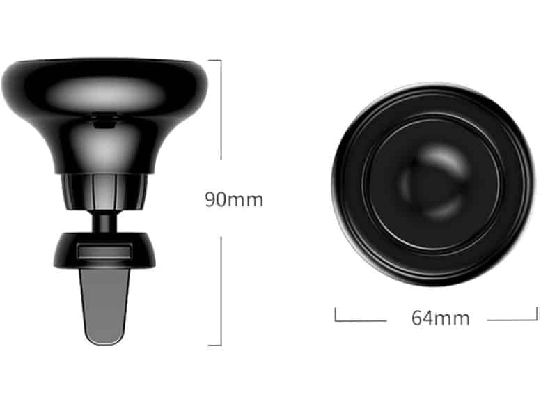 پایه نگهدارنده داخل خودرو راک Rock RPH0898 Vacuum Adsorption Airbag Car Holder — تصویر ۸