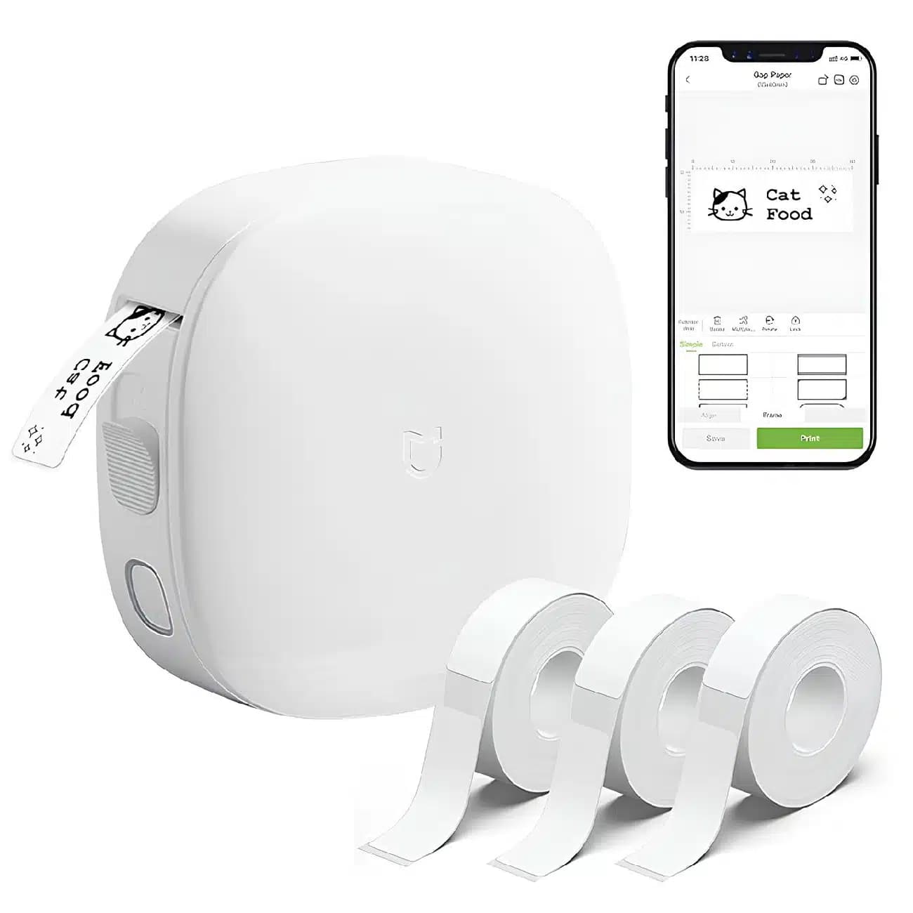 پرینتر لیبل زن شارژی شیائومی Xiaomi Mijia مدل MJBQDYJ1-WC قابل حمل