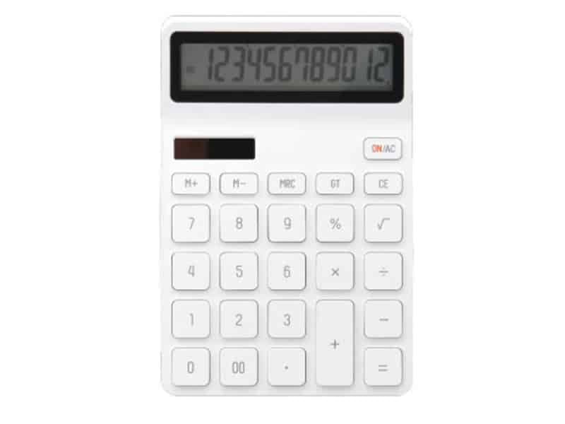 ماشین حساب شیائومی XIAOMI KACO LEMO Desk Electronic 12-Digits Calculator — تصویر ۹