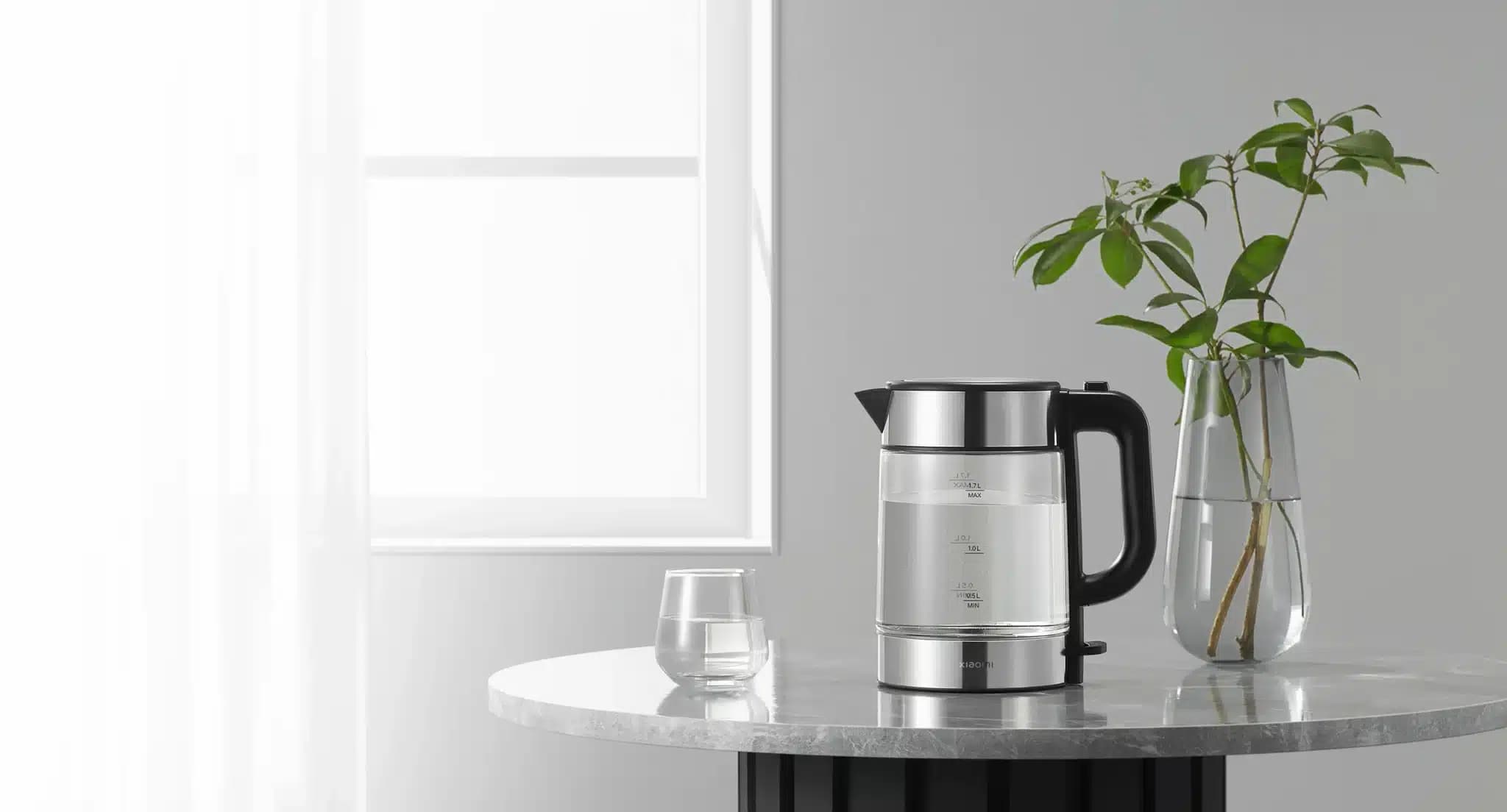 کتری برقی شیائومی مدل Xiaomi Electric Glass Kettle MJDSH05FD — تصویر ۷