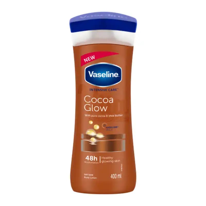لوسیون وازلین کاکائو Cocoa Glow حجم 400 میل — تصویر ۴