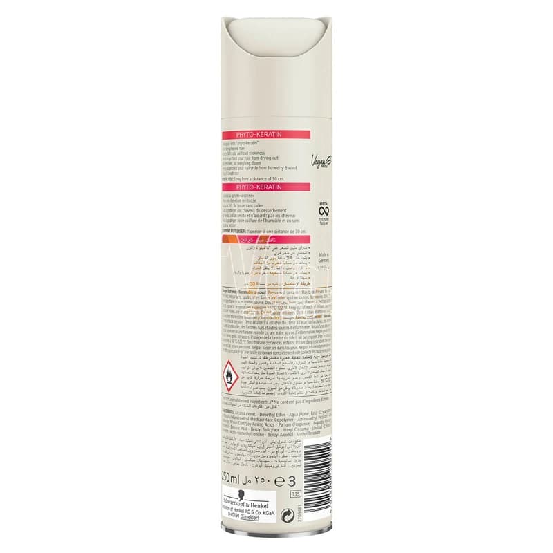 اسپری مو تافت فیتو کراتین Taft Phyto Keratin حجم 250 میل — تصویر ۶