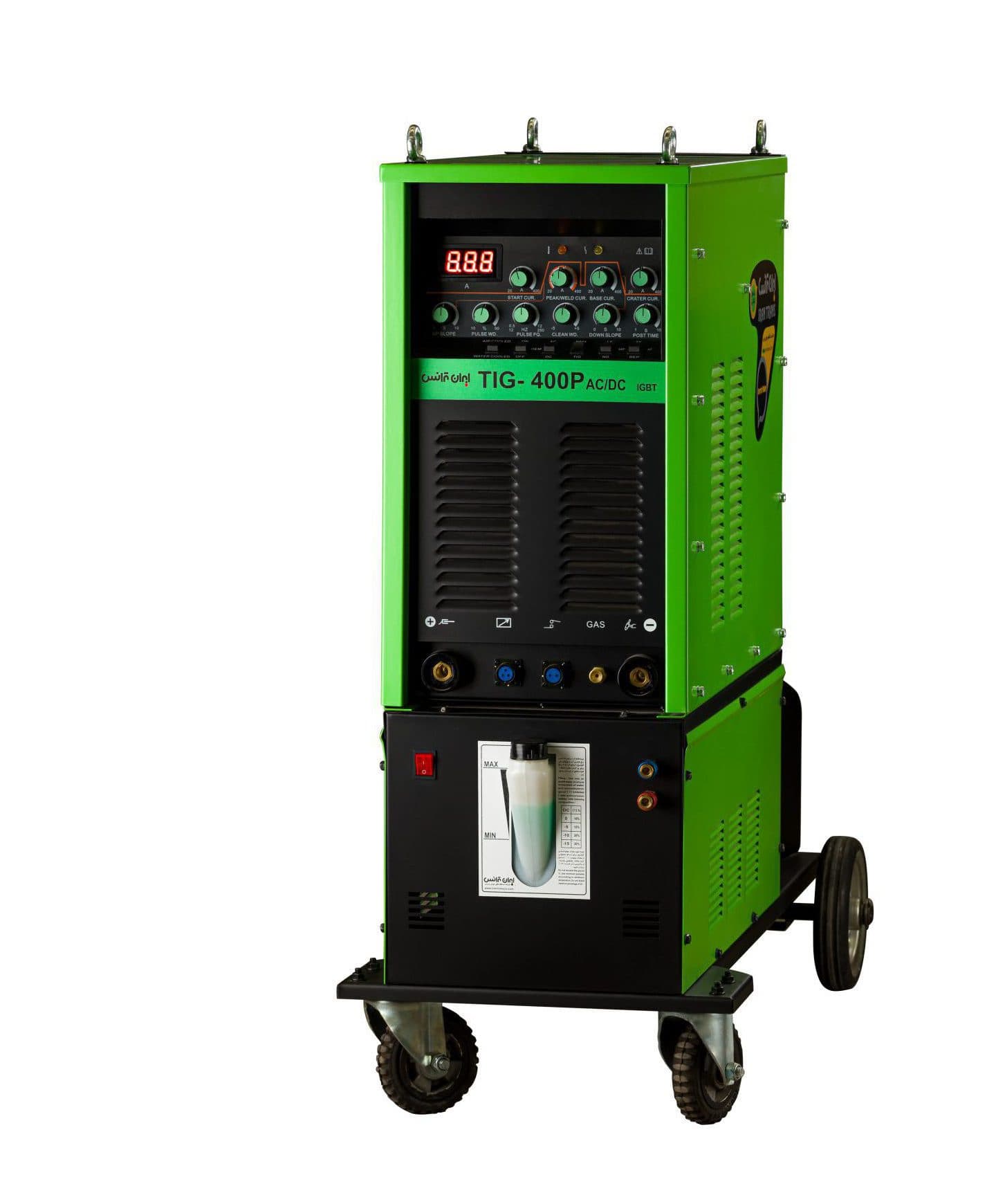 دستگاه جوش تیگ ایران ترانس TIG400P AC/DC آب‌خنک ۴۰۰ آمپر — تصویر ۲
