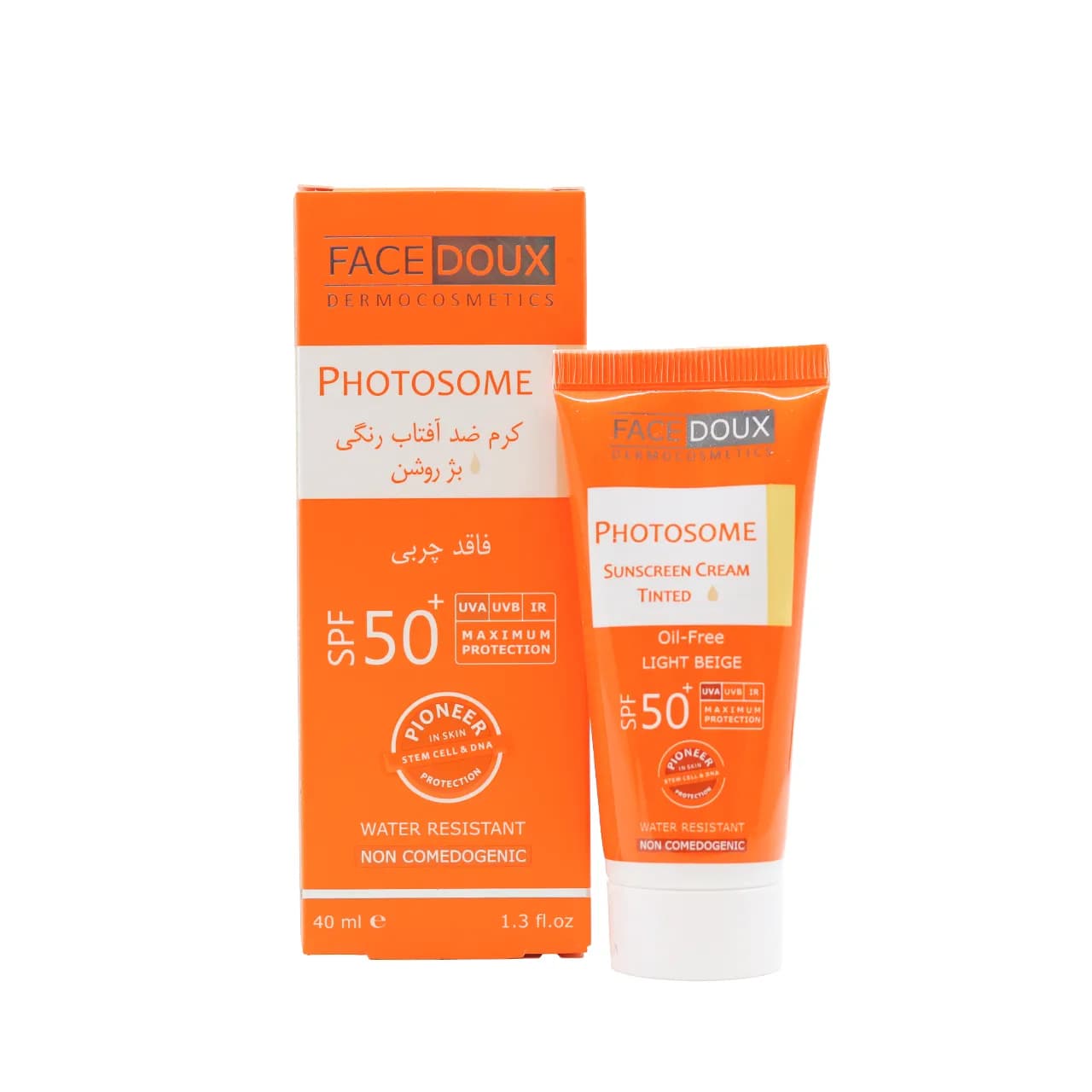 کرم ضد آفتاب فوتوزوم SPF 50 فیس دوکس 40 میلی لیتر