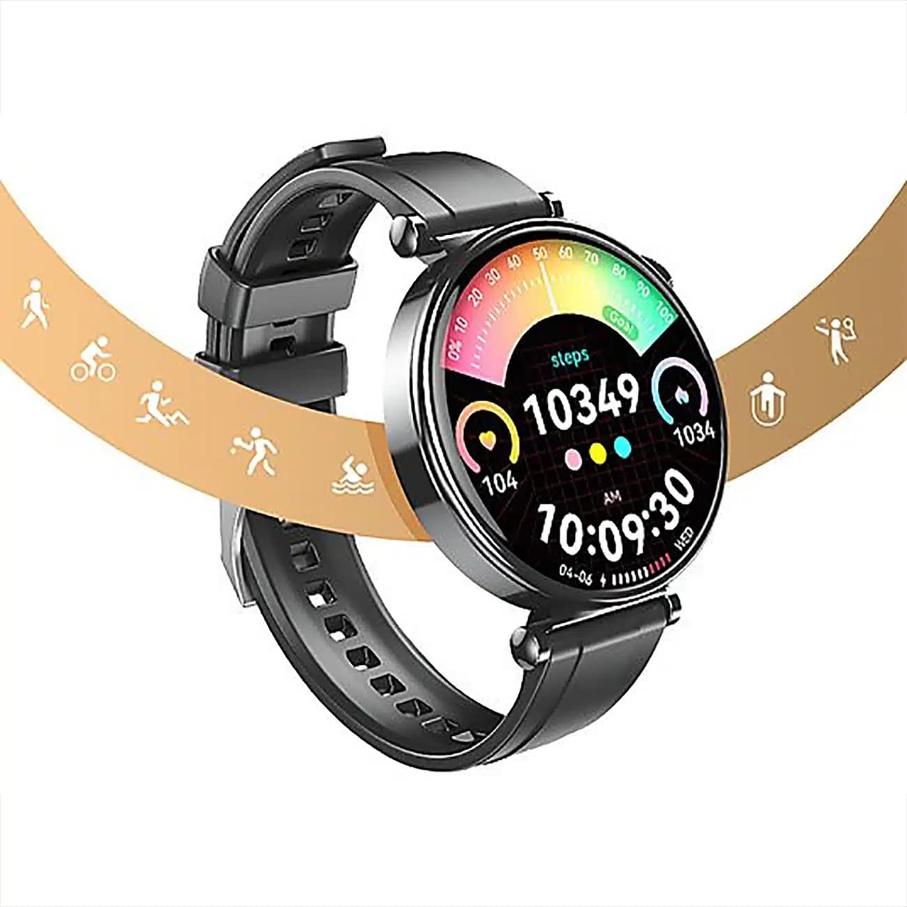 ساعت هوشمند ورزشی ایکس او XO مدل GT4 mini با نمایشگر AMOLED — تصویر ۷