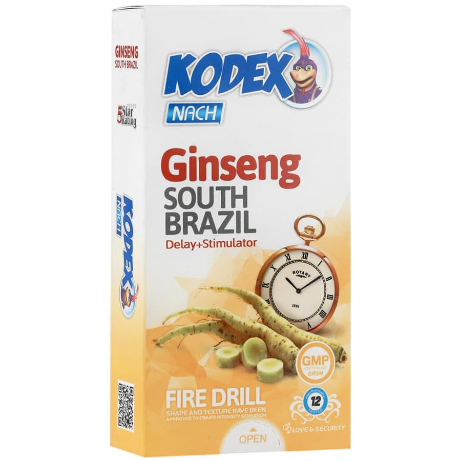 کاندوم تقویت نعوظ جینسینگ ناچ کدکس ( Nach Kodex Ginseng )