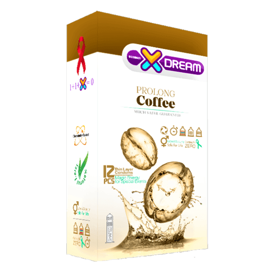 کاندوم تاخیری قهوه ایکس دریم ( XDREAM Prolong Coffee )