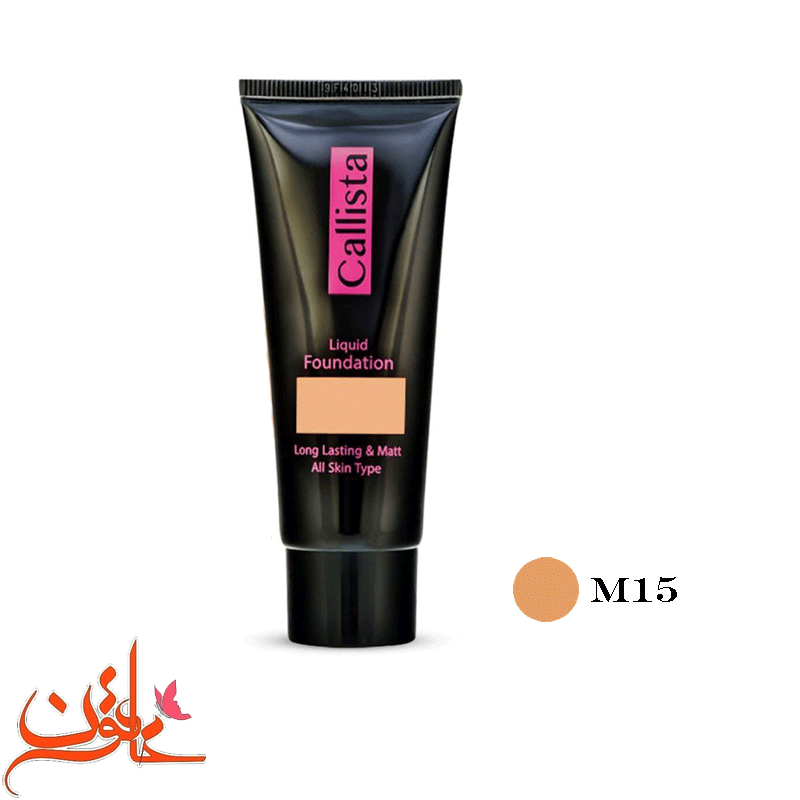 کرم پودر کالیستا مدل Long Lasting And Matt شماره M15 — تصویر ۶