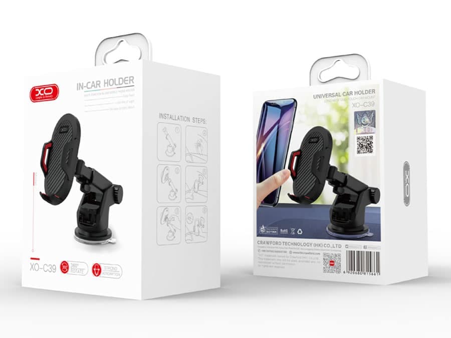 هولدر موبایل داخل خودرو ایکس‌او XO C39 In-Car Holder — تصویر ۱۲