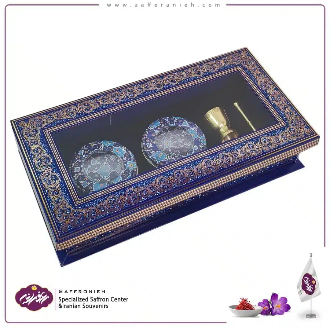 پک زعفران هاردباکس مدل زند BHT02 (ظرف + جعبه)