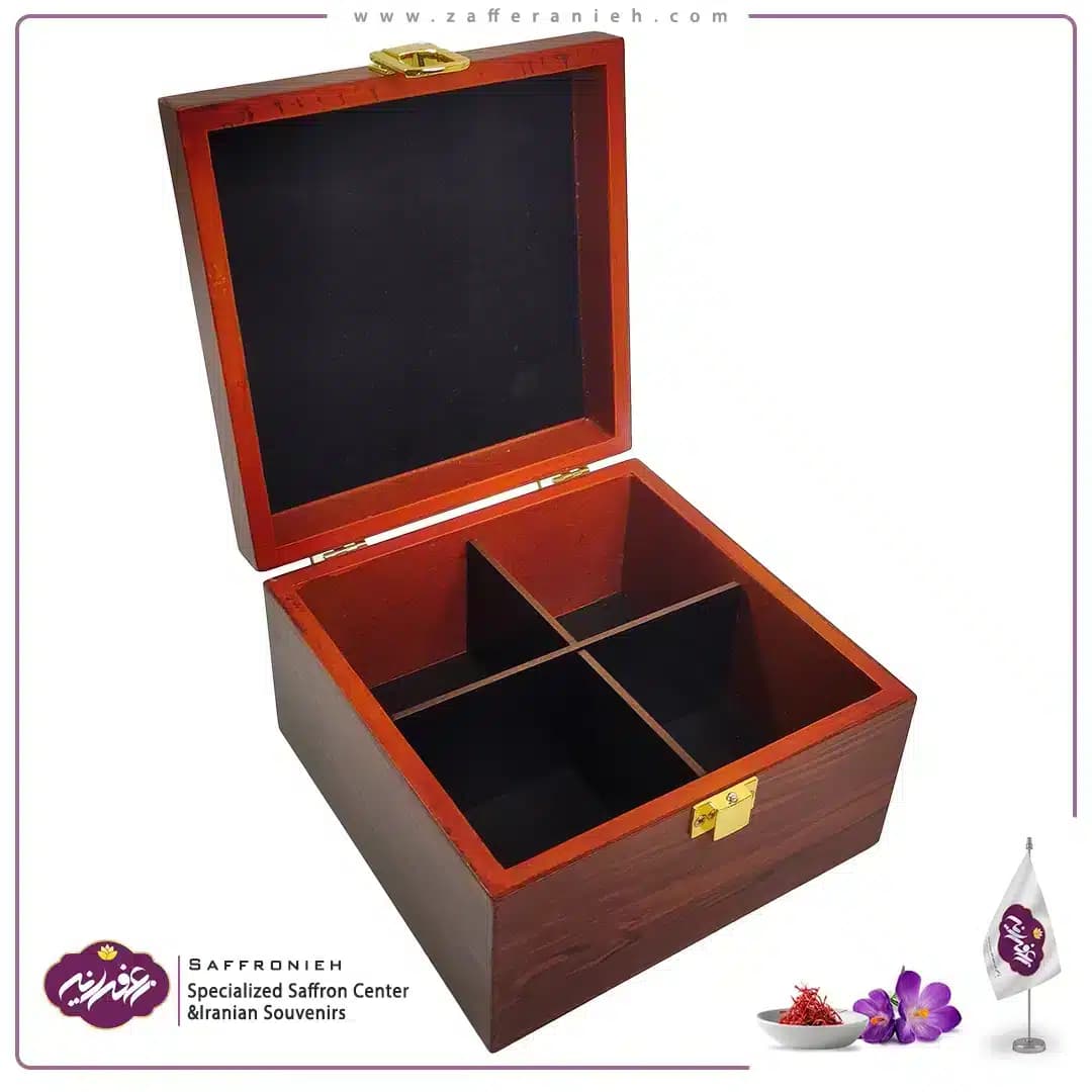 جعبه رنگی چوبی کد CH16-M01 — تصویر ۳