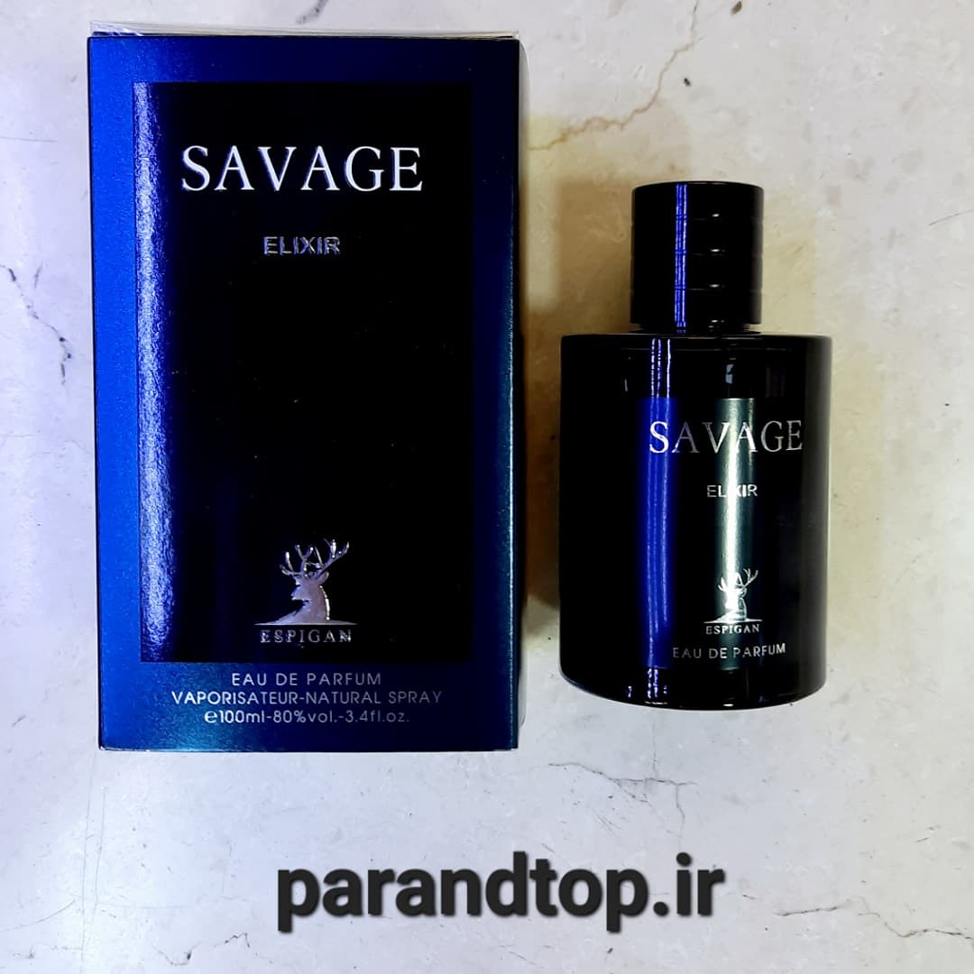 ادکلن پاپیلو(اسپیگان) ساواج الکسیر PAPILO SAVAGE ELIXIR EDP (حجم 100میل)اورجینال