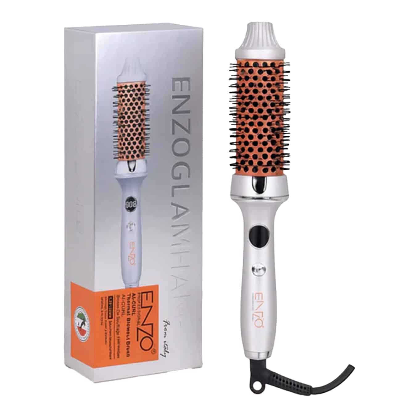 برس حرارتی چرخشی انزو Enzo Professional مدل EN-2230 با قطر 38 میلی متر