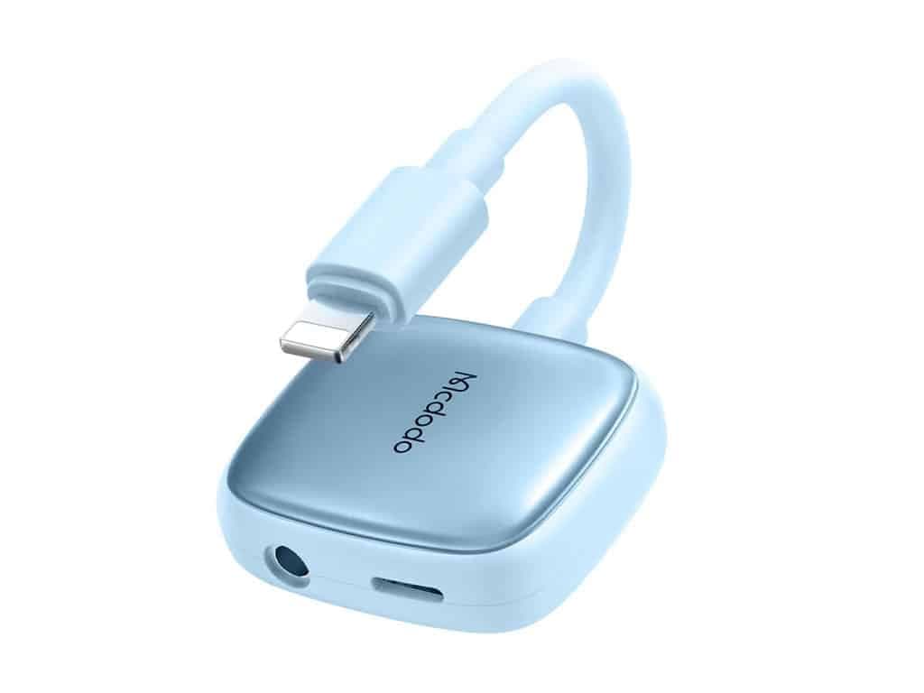 مبدل لایتنینگ به لایتنینگ و جک 3.5 میلی متری مکدودو Mcdodo CA-2740 Lightning to Lightning and 3.5mm Audio Cable — تصویر ۵