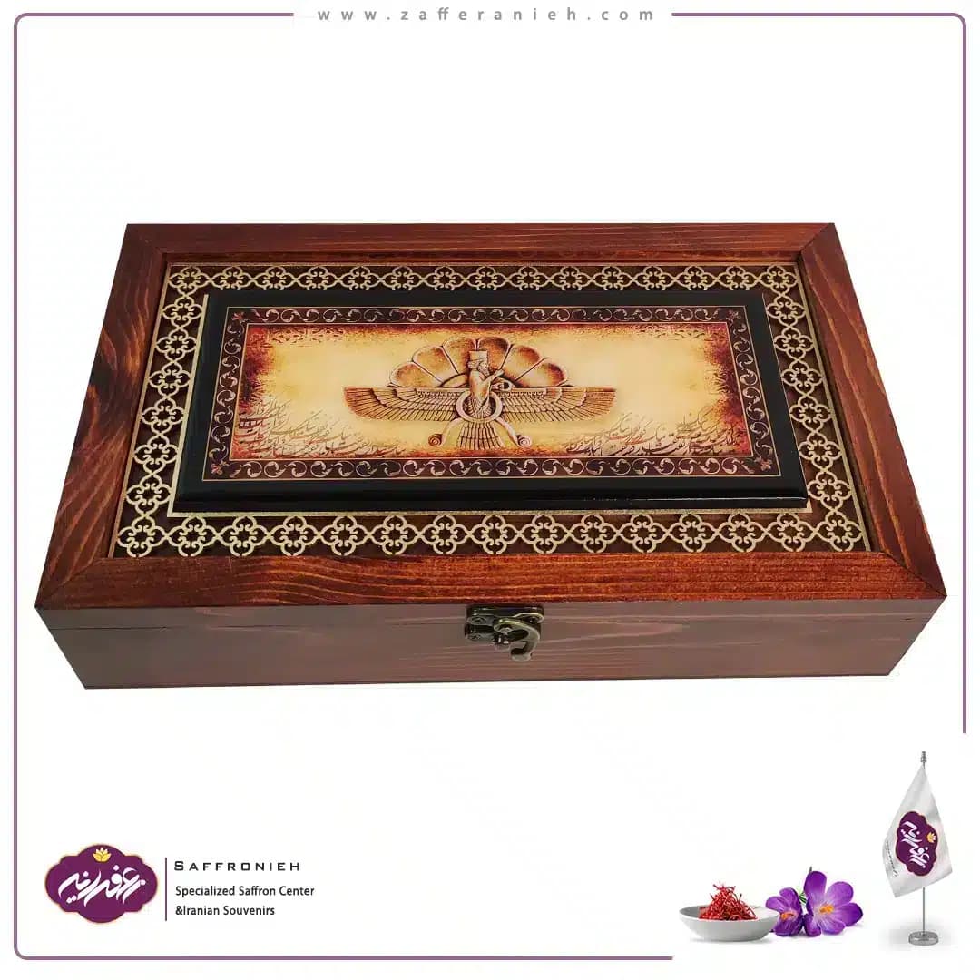 جعبه دمنوش طرح کاشی (20*30)