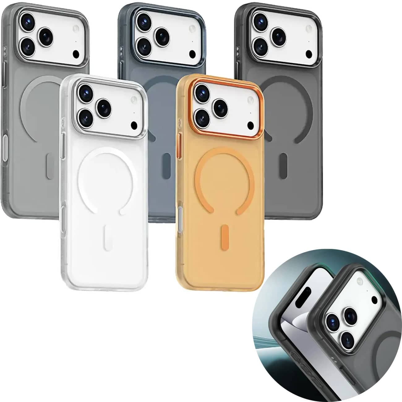 قاب آیفون 17 پرو مکس گرین لاین Green Lion مدل Matte Magsafe مگنتی — تصویر ۸