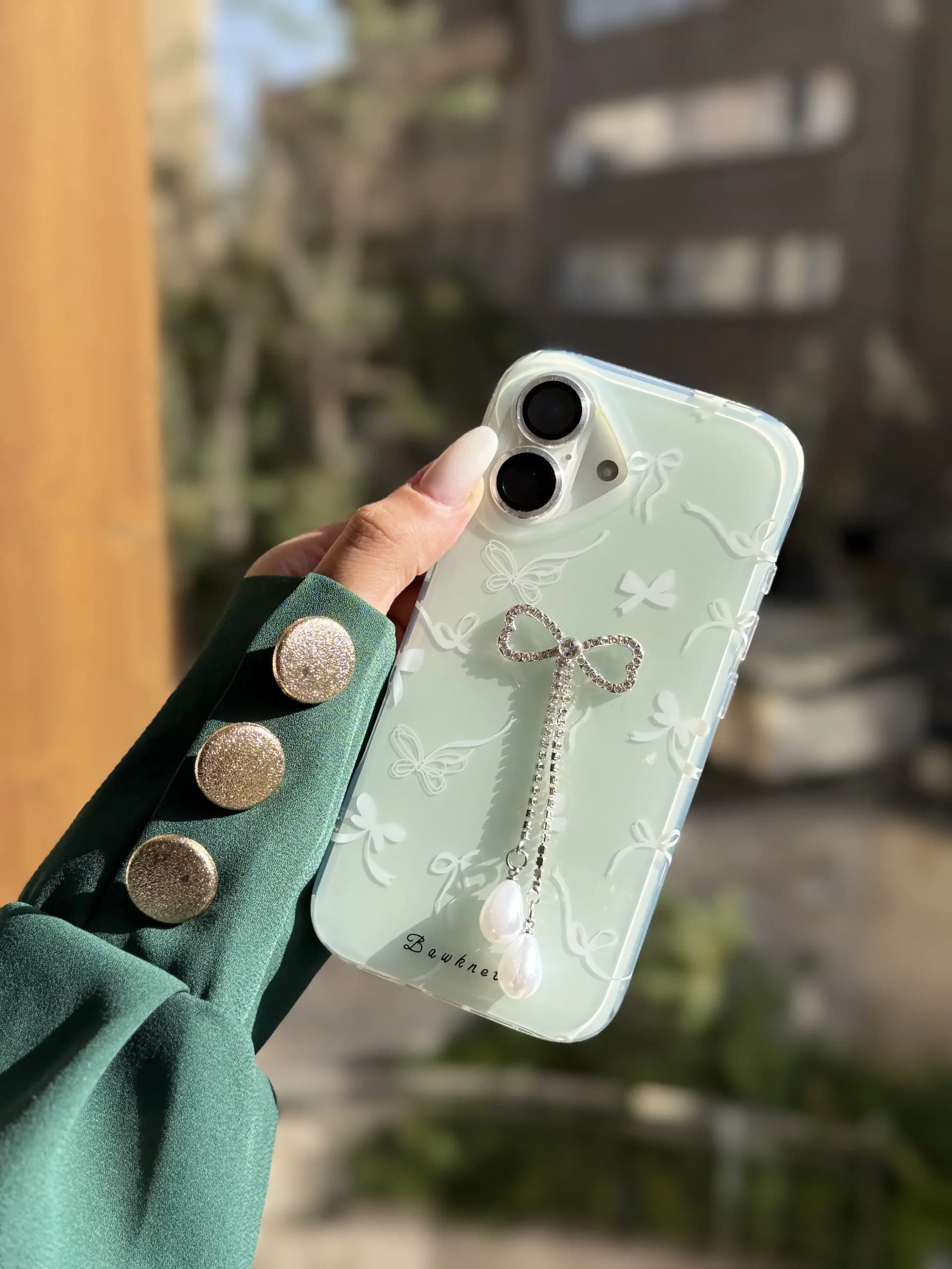 قاب Green bow (کدC2125) — تصویر ۵