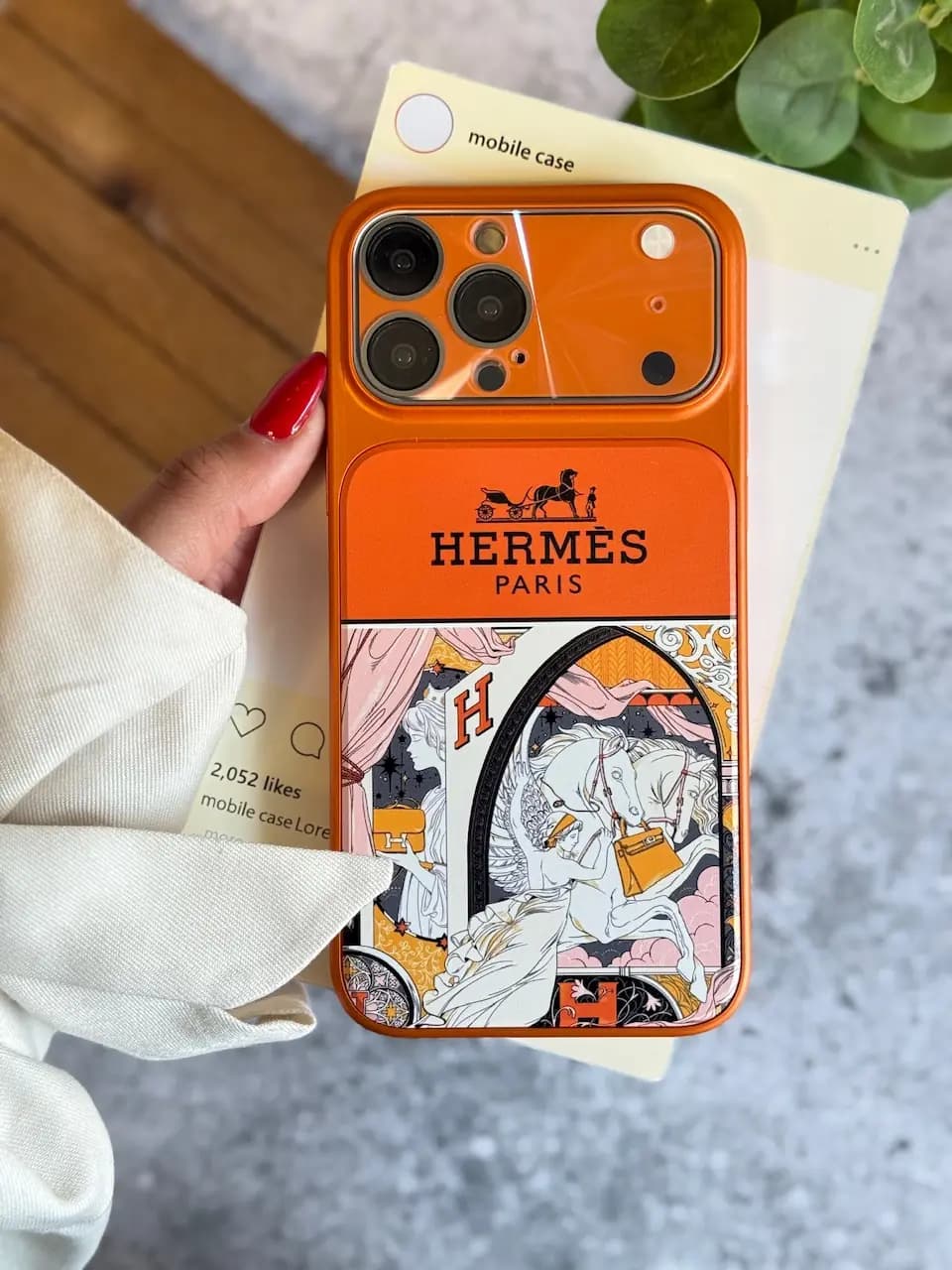 قاب HERMES LENS (کدC2189) — تصویر ۲
