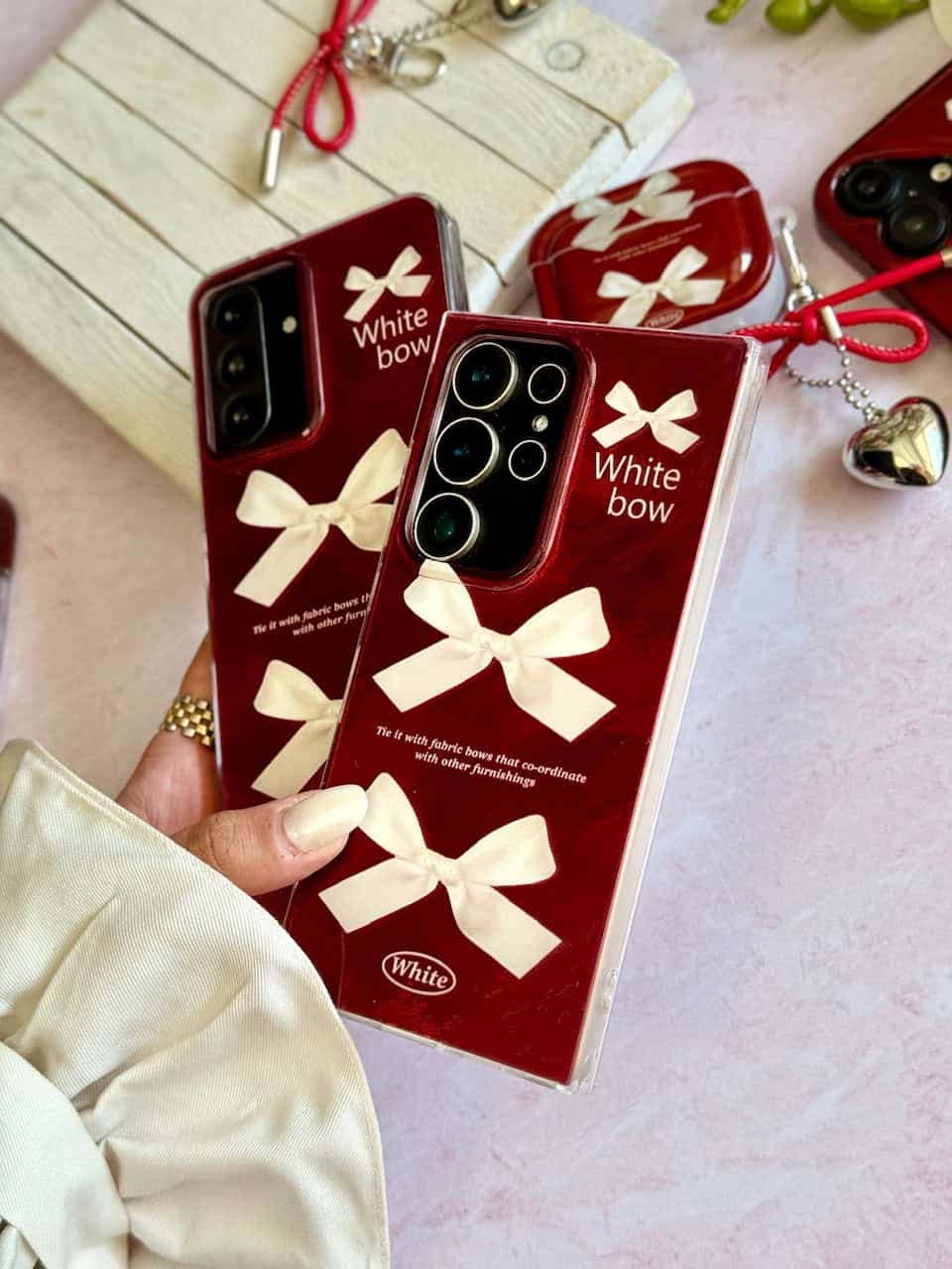 قاب چری white bow اندرویدی (کدC2095) — تصویر ۷