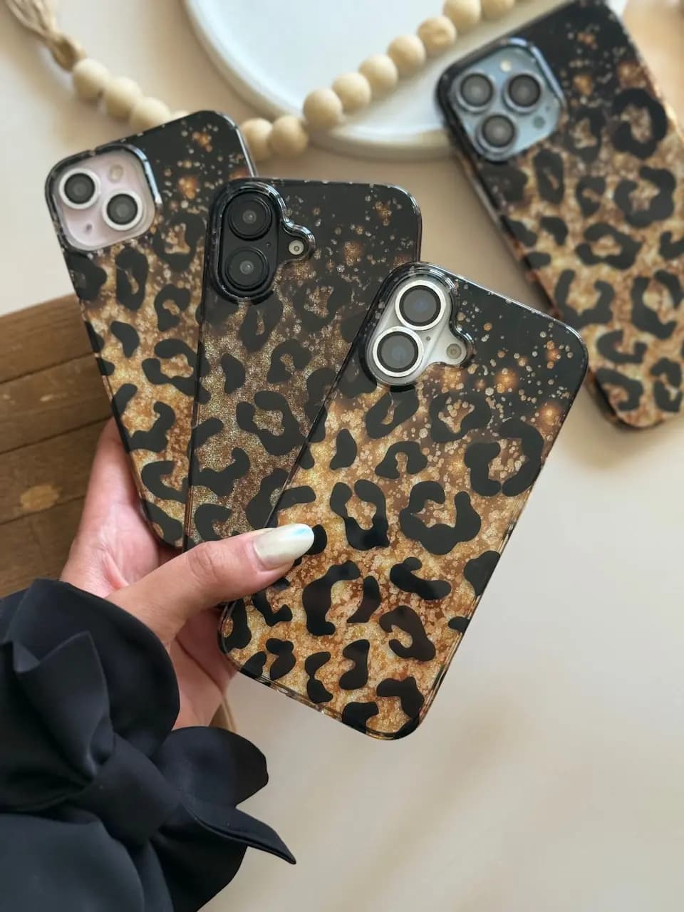 قاب Shiny leopard (کدC2105) — تصویر ۵