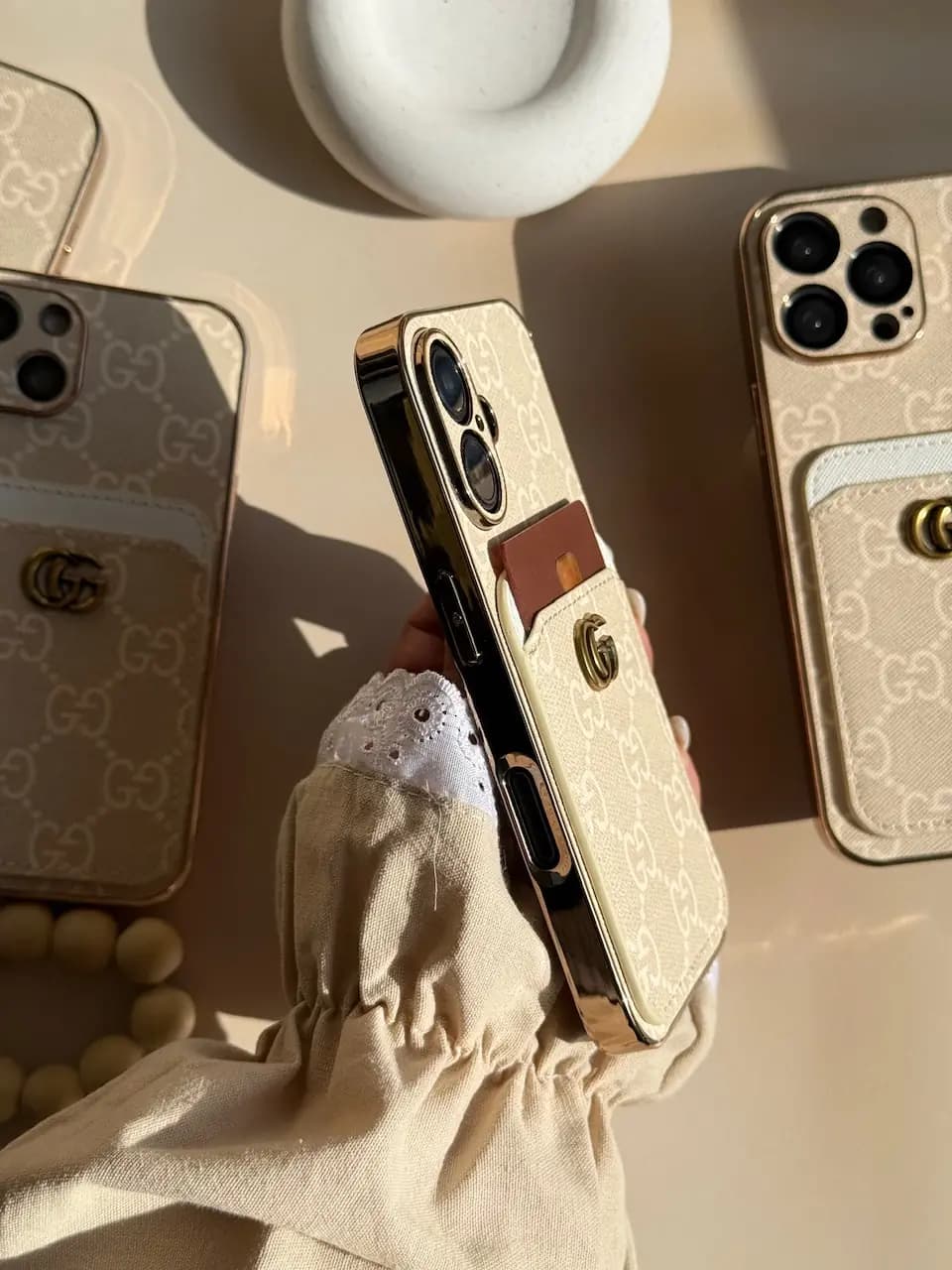 قاب Gucci GG جاکارتی (کدC2127) — تصویر ۳
