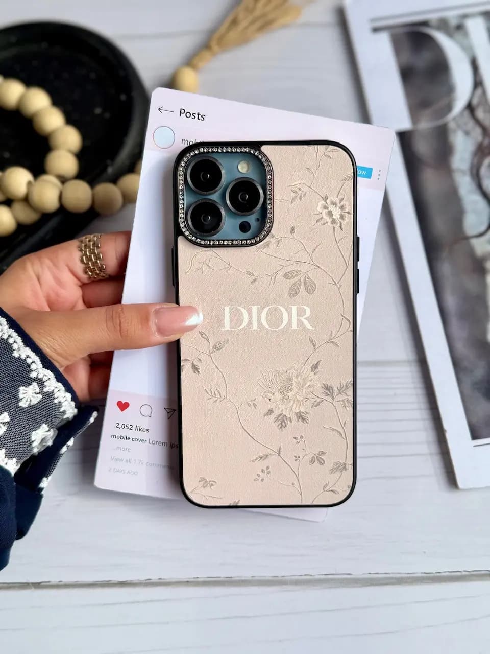 قاب Rose de Dior (کدC2151) — تصویر ۳