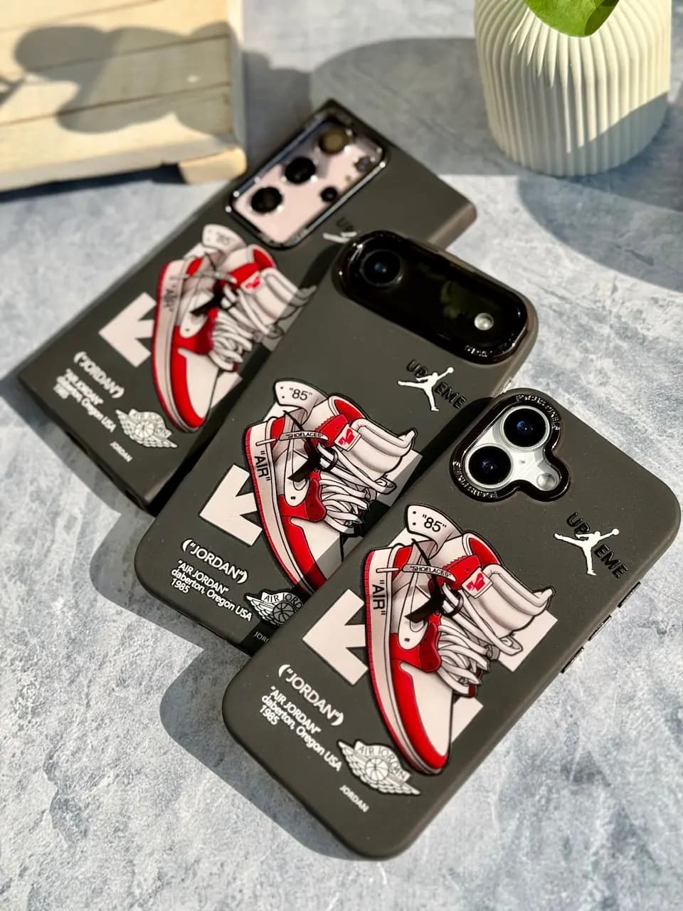 قاب Jordan 1 RED آیفون / سامسونگ / شیائومی (کدC2149) — تصویر ۷