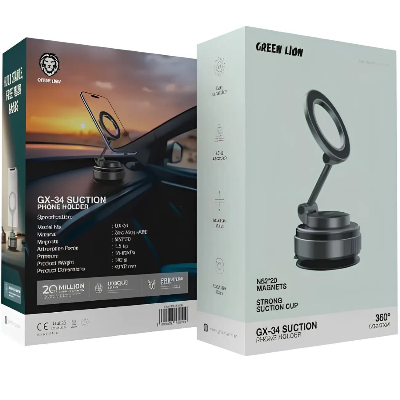 هولدر موبایل گرین لاین Green Lion مدل GX-34 مگنتی — تصویر ۶