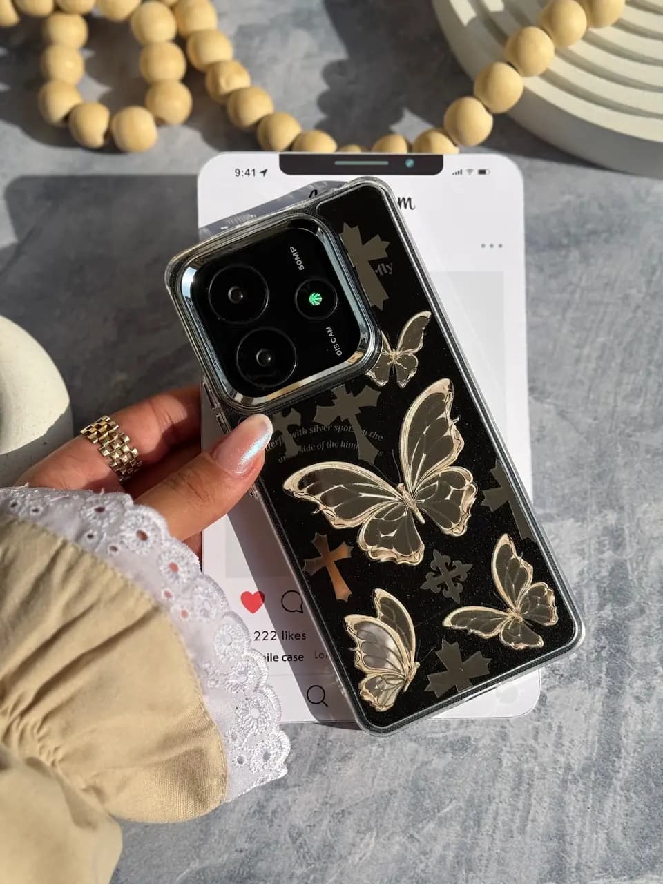 قاب Butterfly Cross (کدC2136) — تصویر ۱۰