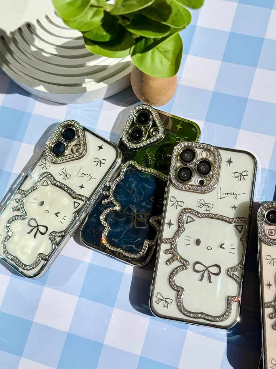 قاب Hello Kitty نگینی (کدC2122) — تصویر ۱۲