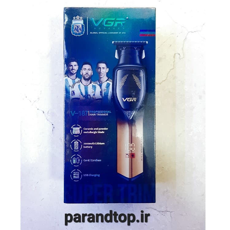 ماشین اصلاح (خط زن) وی جی آر VGR V-187 اورجینال