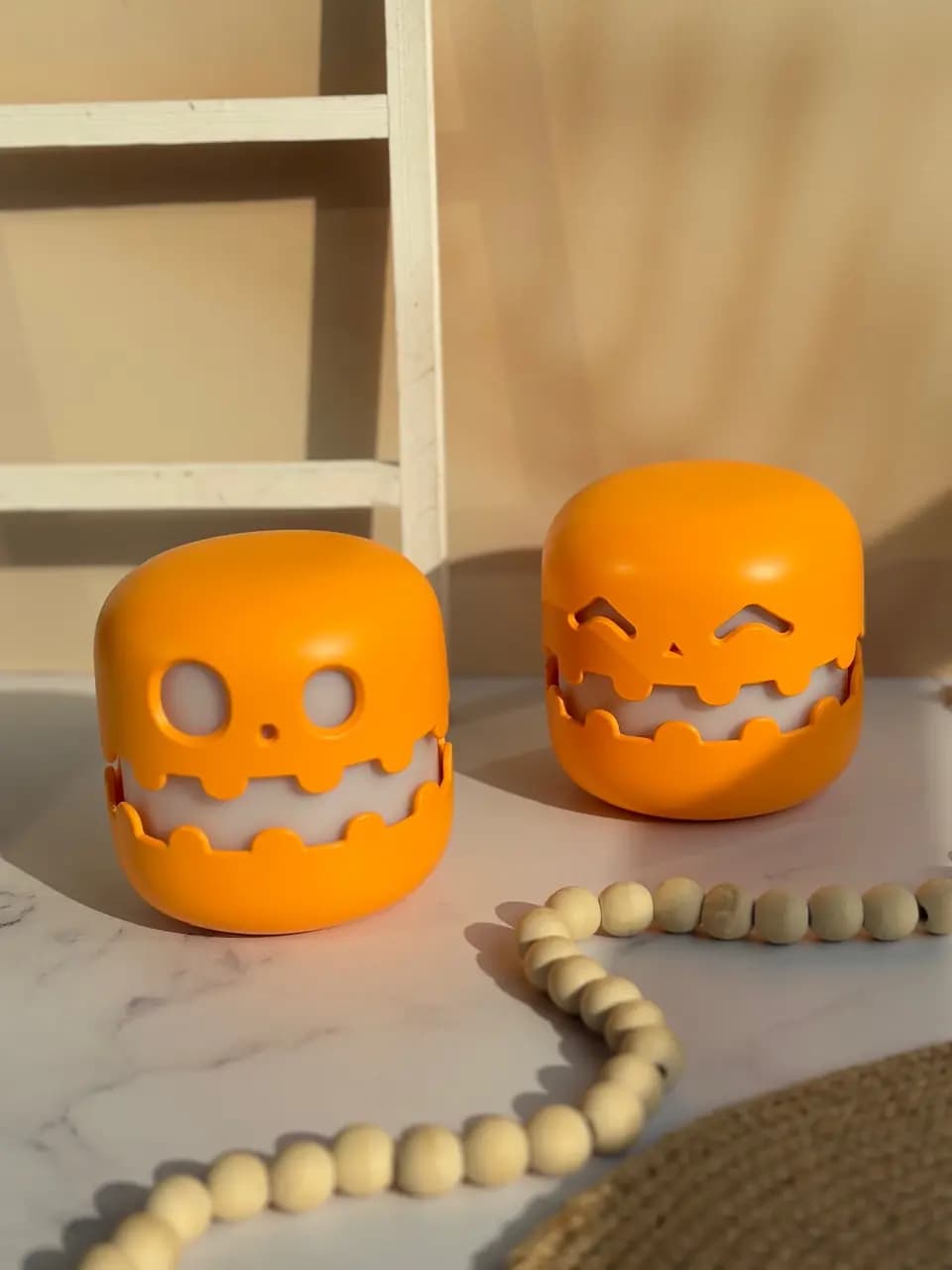 چراغ خواب طرح هالوین Jack-o’-lantern کدو تنبل (کدa0221) — تصویر ۳