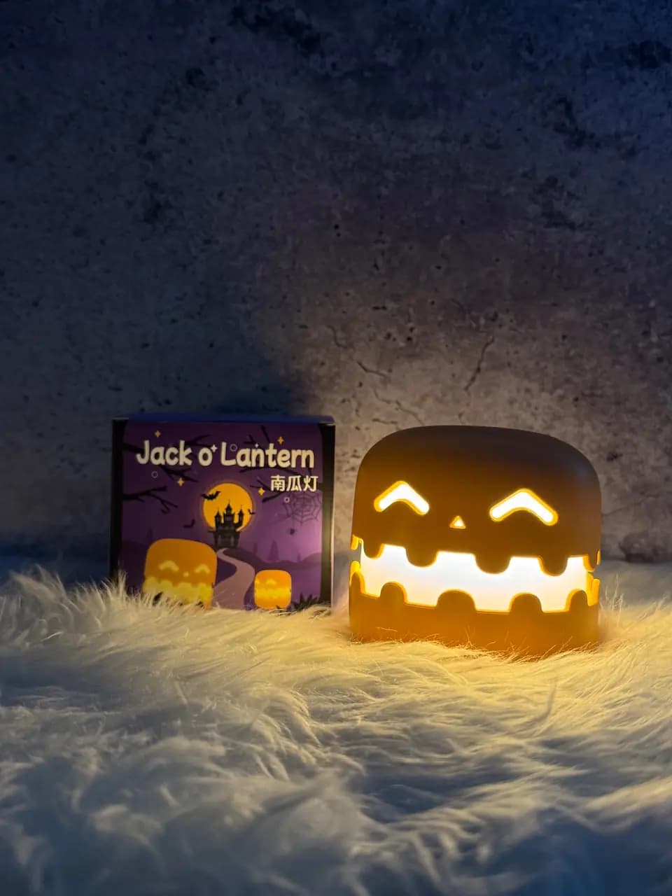 چراغ خواب طرح هالوین Jack-o’-lantern کدو تنبل (کدa0221) — تصویر ۵