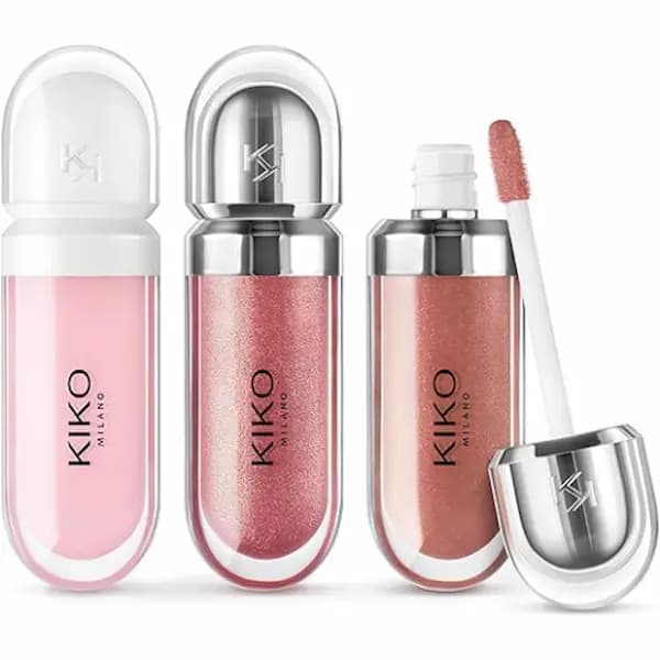 پک لیپ گلاس کیکو ( Glossy lip set01 kiko) — تصویر ۸