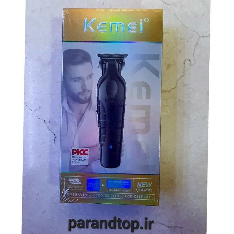 ماشین اصلاح (خط زن) کیمی مدل KM_2299 اورجینال