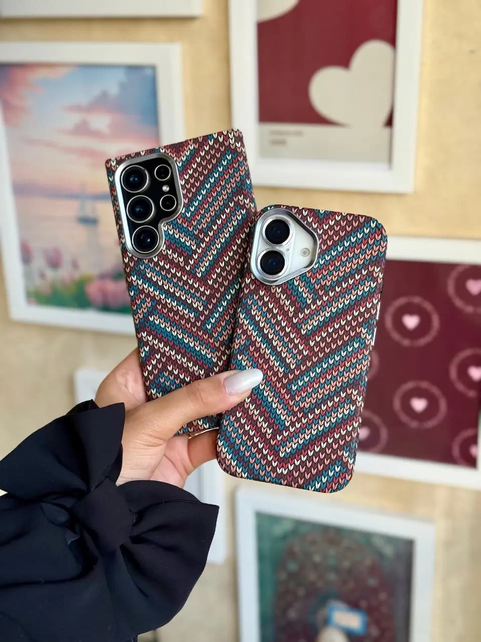 قاب Boho Style با مگ سیف فعال (کدC2114)