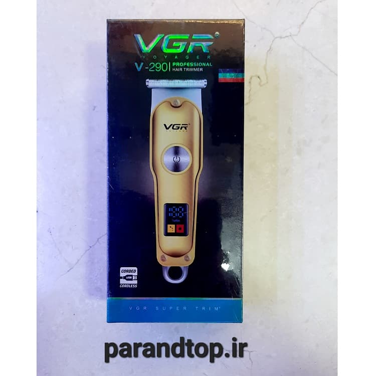ماشین اصلاح (خط زن) وی جی آر VGR V-290 اورجینال — تصویر ۳