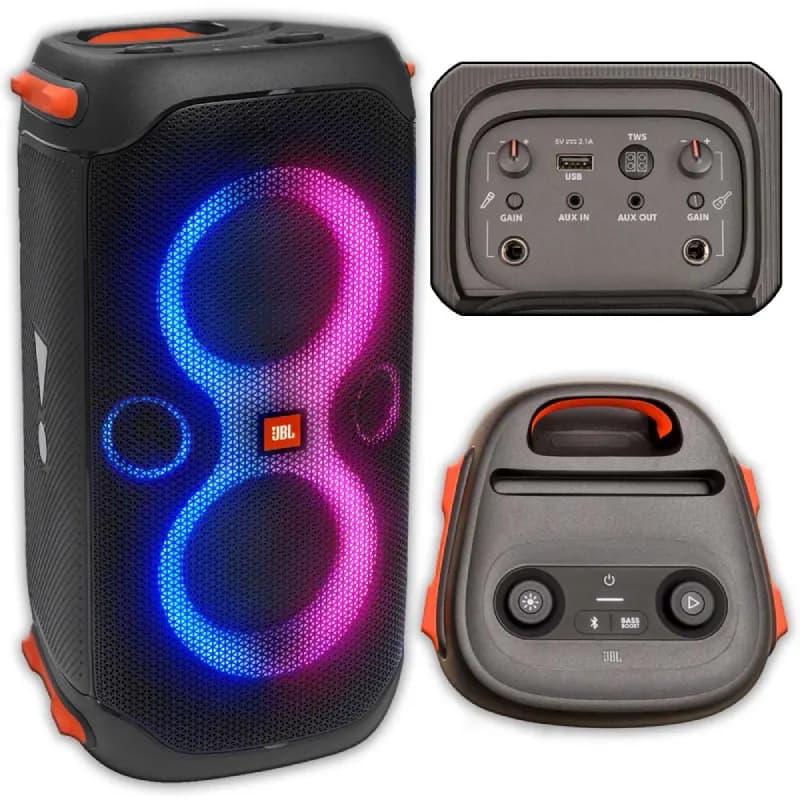 اسپیکر بلوتوثی قابل حمل جی بی ال مدل Party Box 110 — تصویر ۱۲