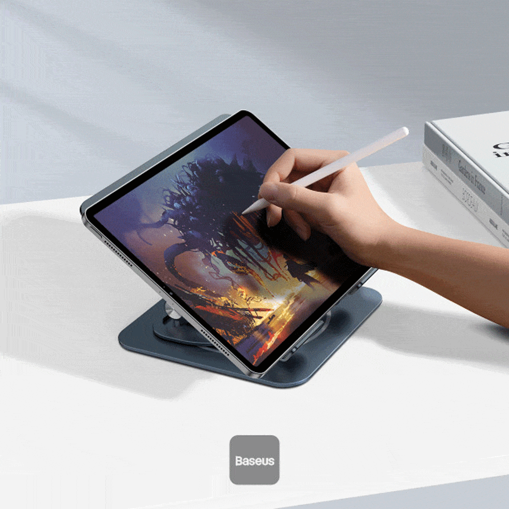 پایه لپ تاپ فلزی تاشو بیسوسBS-HP017 — تصویر ۳