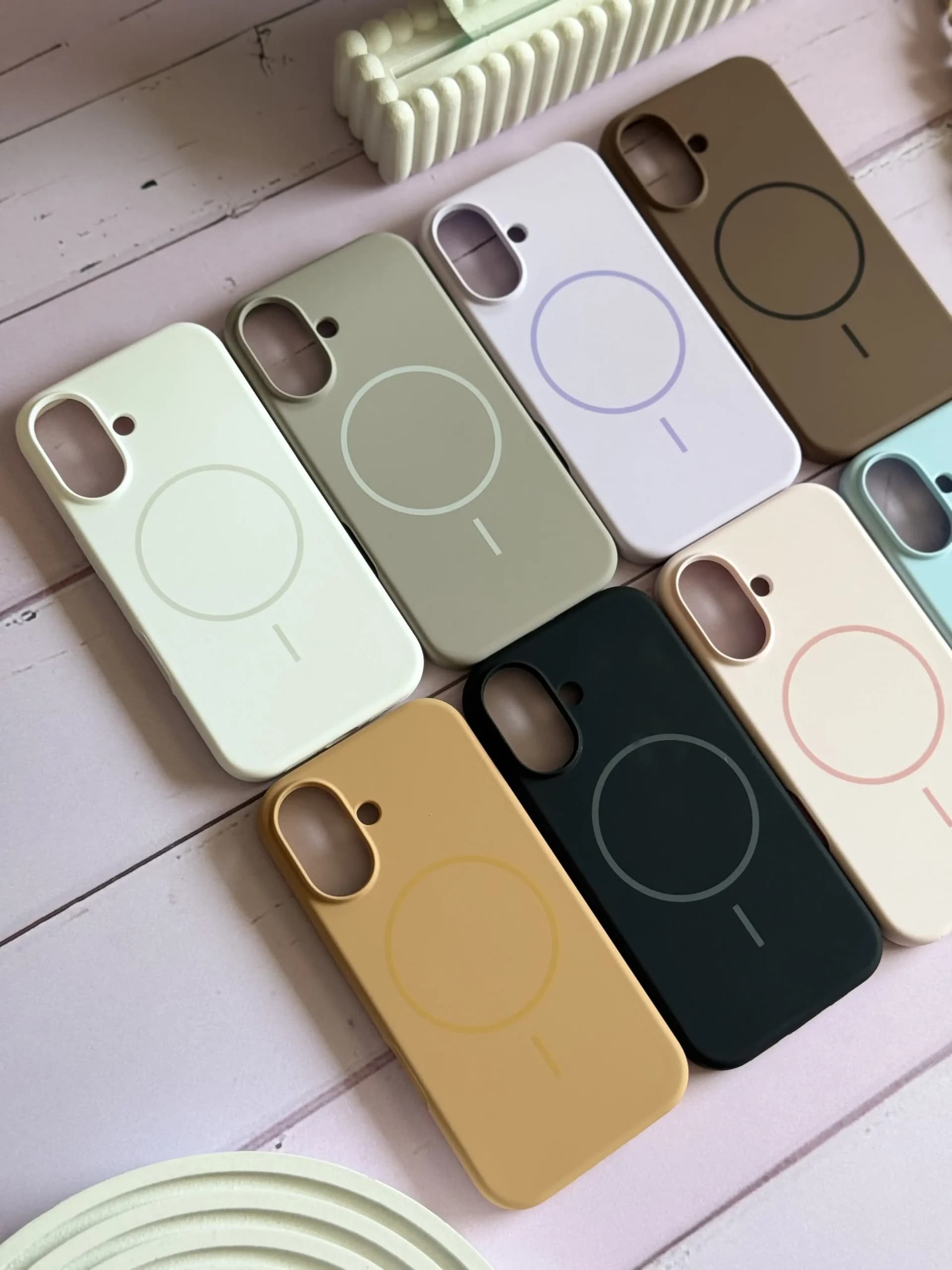 قاب سیلیکونی مگ سیف دار آیفونی (کدC2109) — تصویر ۵