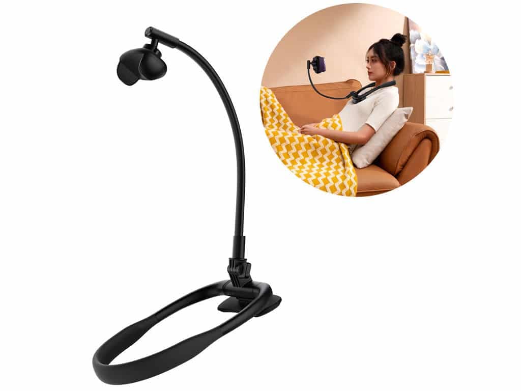 هولدر موبایل گردنی بیسوس Baseus ComfortJoy Series Neck Phone Holder BS-HP007 — تصویر ۱۰