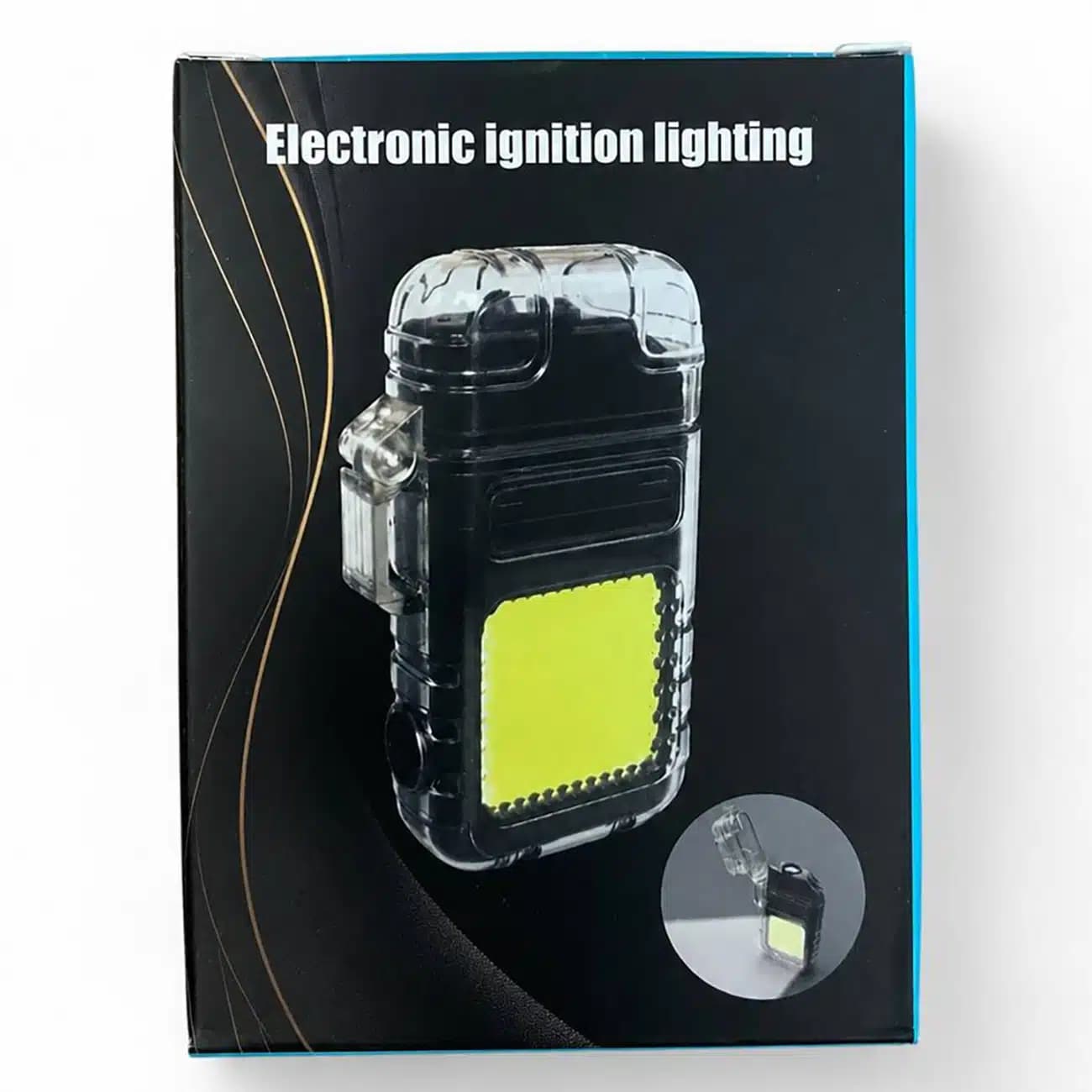 فندک الکتریکی و چراغ قوه شارژی Electronic Ignition Lighting — تصویر ۹