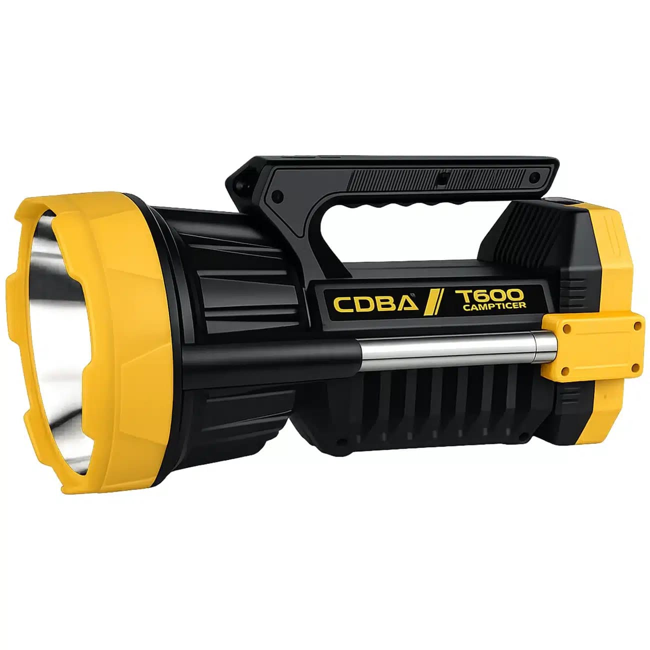 پروژکتور و چراغ قوه شارژی کوبا Coba مدل CB-T600 چندکاره برد 600 متر — تصویر ۵